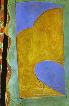  Fauvist Art Painting - Yellow Curtain 1914 Fauvist